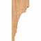 Ekena Millwork Pescadero Smooth Corbel, Western Red Cedar, 5 1/2"W x 6"D x 14"H COR06X06X14PEC00SWR - alternate 4